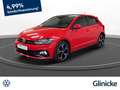 Volkswagen Polo 1.0 TSI Highline R-Line Pano LM 17" PDC vo+ Rood - thumbnail 1