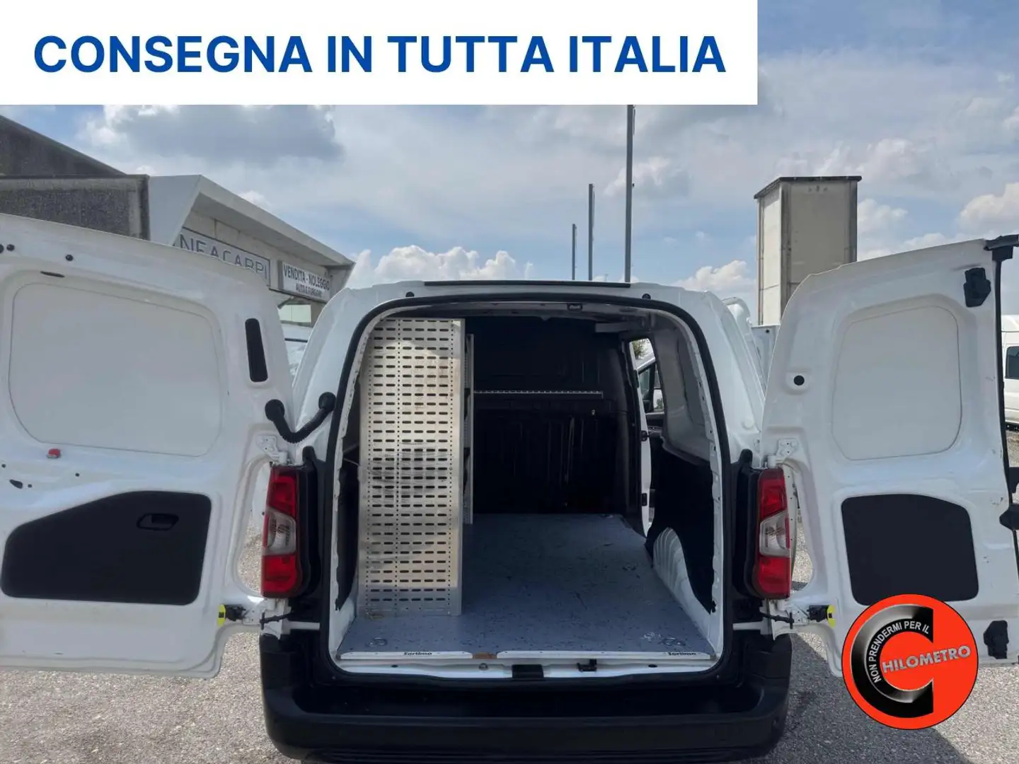 Peugeot Partner B.HDi 130 N1 CV L2 PL-6 MARCE-CRUISE-PASSO LUNGO- Blanc - 2