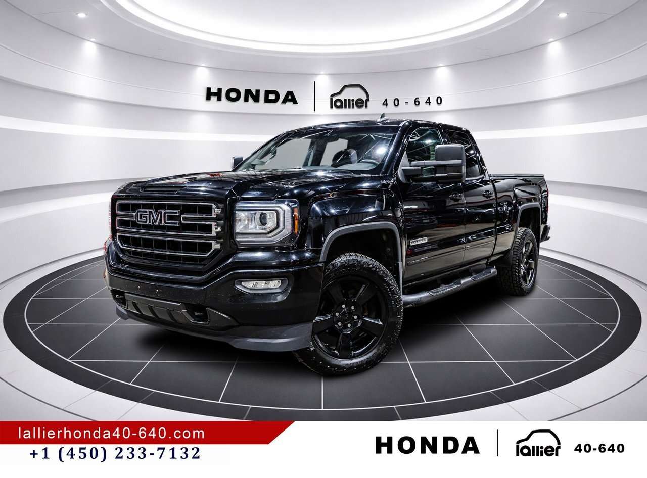 2019 GMC Sierra 1500 4WD/ELEVATION/DOUBLE CAB JAMAIS ACCIDENTÉ/MARCHEPI