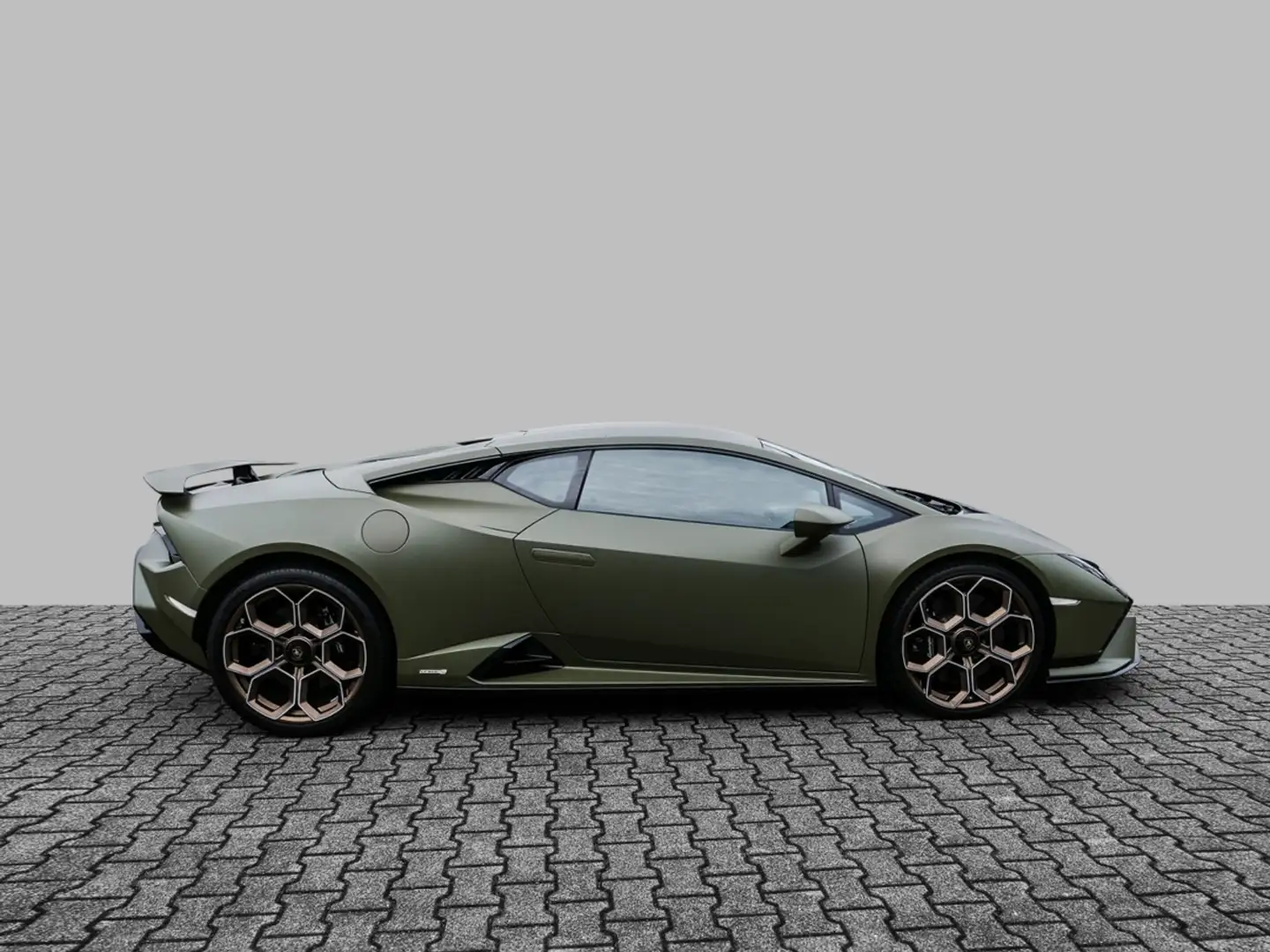 Lamborghini Huracán án Tecnica Verde Turbine, High Gloss Black Зелений - 2