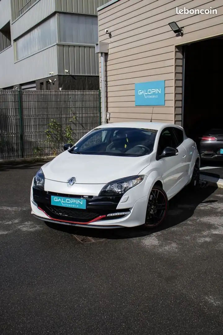 Renault Megane Mégane 3 RS Trophy 2.0 turbo 265ch coupé Blanc - 1