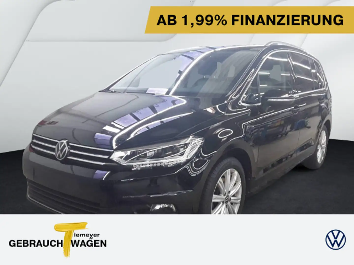 Volkswagen Touran 2.0 TDI DSG HIGHLINE LED 7SITZE AHK Schwarz - 1
