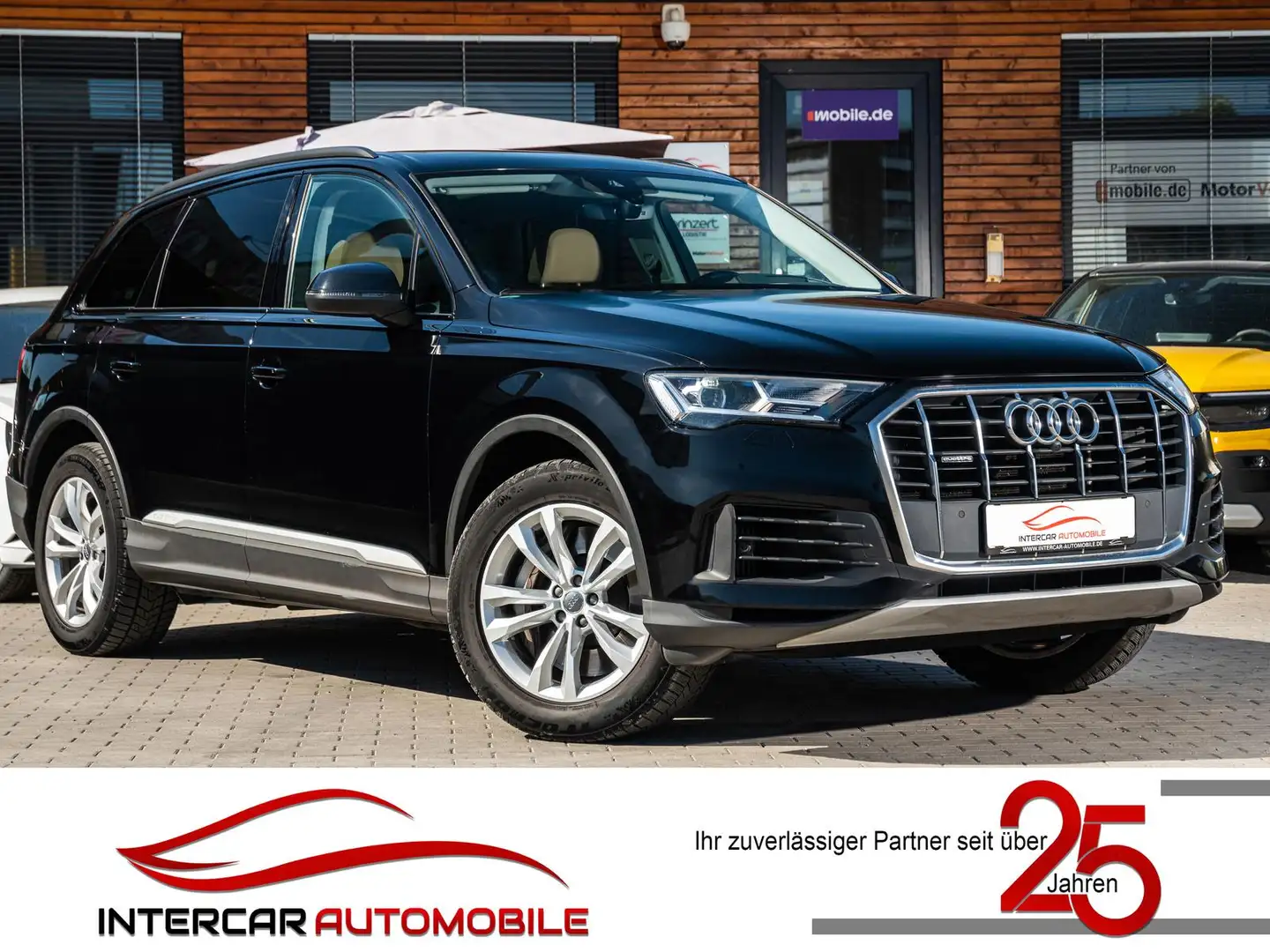 Audi Q7 3.0 TFSIe 55 quattro|Panorama|HUD|Leder beige Schwarz - 1
