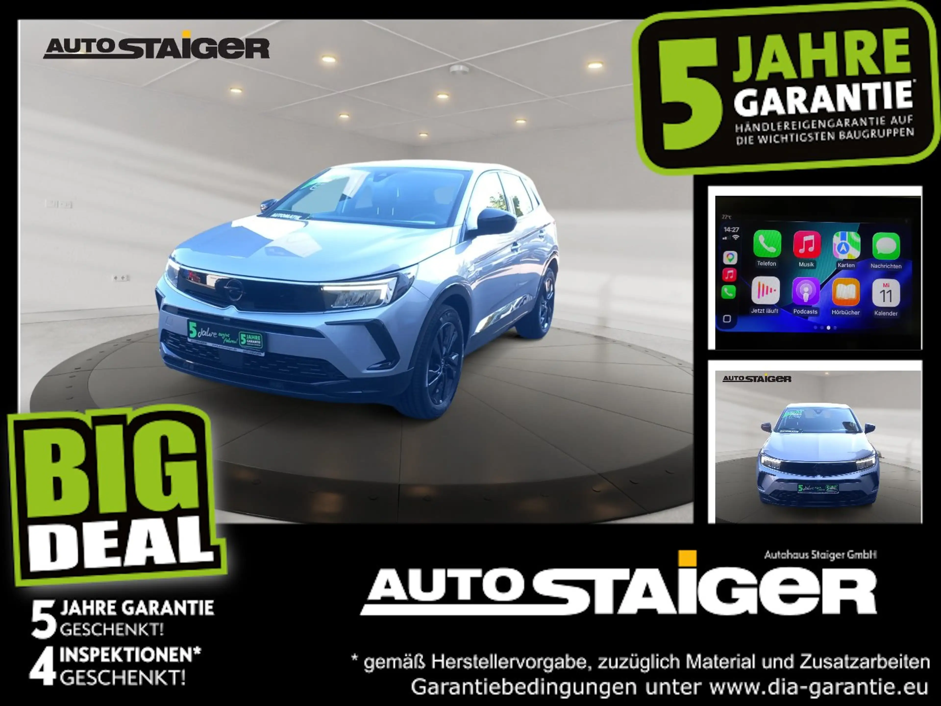 Opel Grandland Turbo GS Line Automatik, Alcantara,PDC