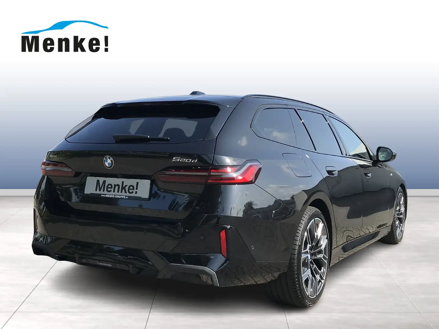 BMW 520 d xDrive M Sportpaket PRO AHK PANO LED Schwarz - 2