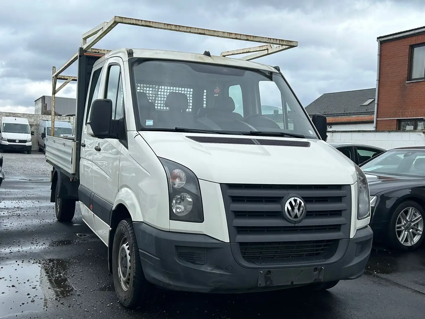 Volkswagen Crafter 2.5 TDI 136 CH DOUBLE CABINE + BENNE 7 PLACES Blanc - 2