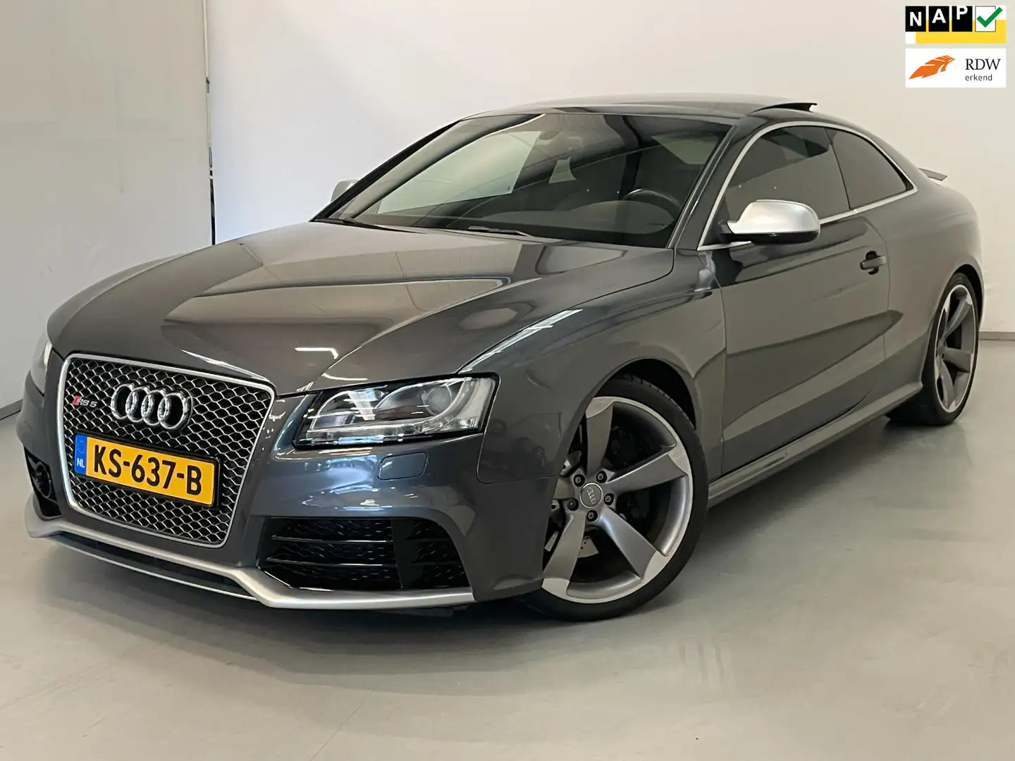 Audi RS5 4.2 V8 FSI Quattro / Pano / B&O / Memory / 20" LM Grijs - 1