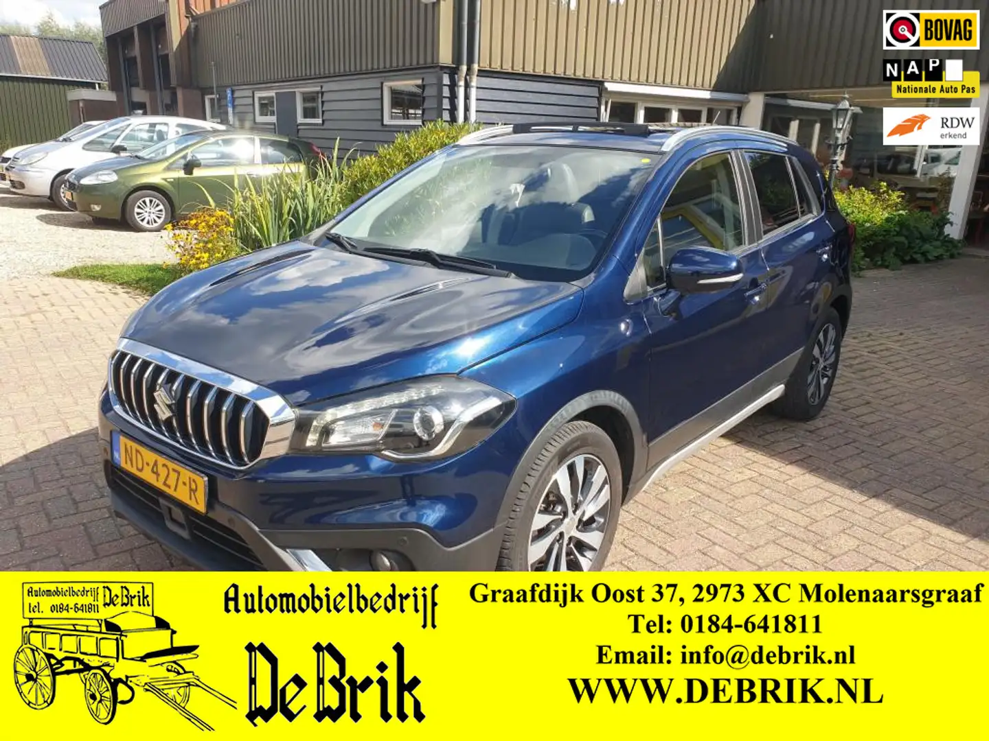 Suzuki S-Cross 1.0 Boosterjet High Executive. Blauw - 1