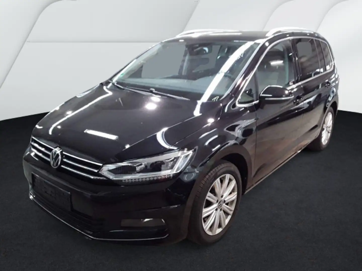 Volkswagen Touran 2.0 TDI DSG HIGHLINE 7-SITZE NAVI AHK KAM Schwarz - 2