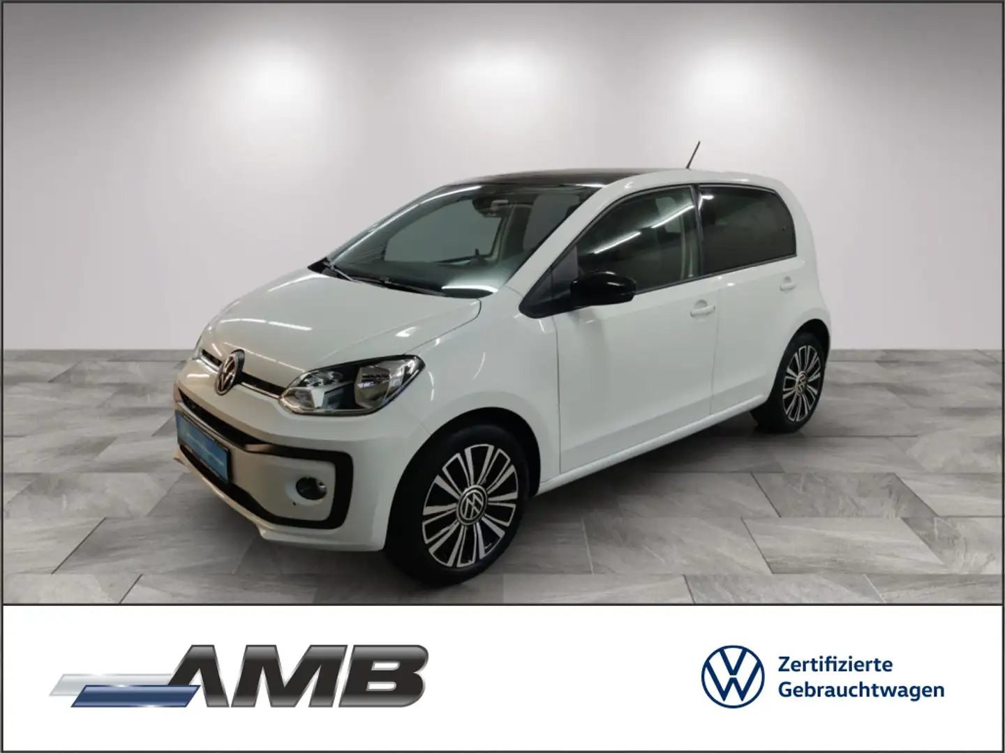 Volkswagen up! Black Style 1.0 Navi/Sitzhz/Climatronic/4Tür Weiß - 1