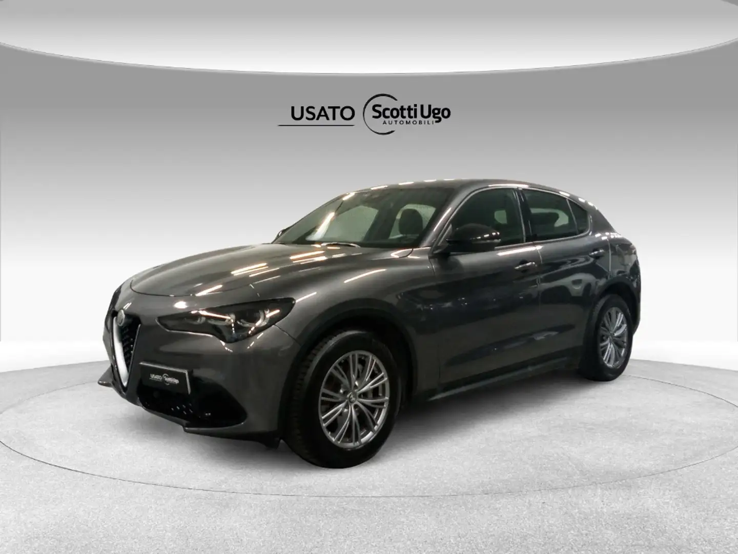 Alfa Romeo Stelvio 2.2 Turbo Super Grigio - 1