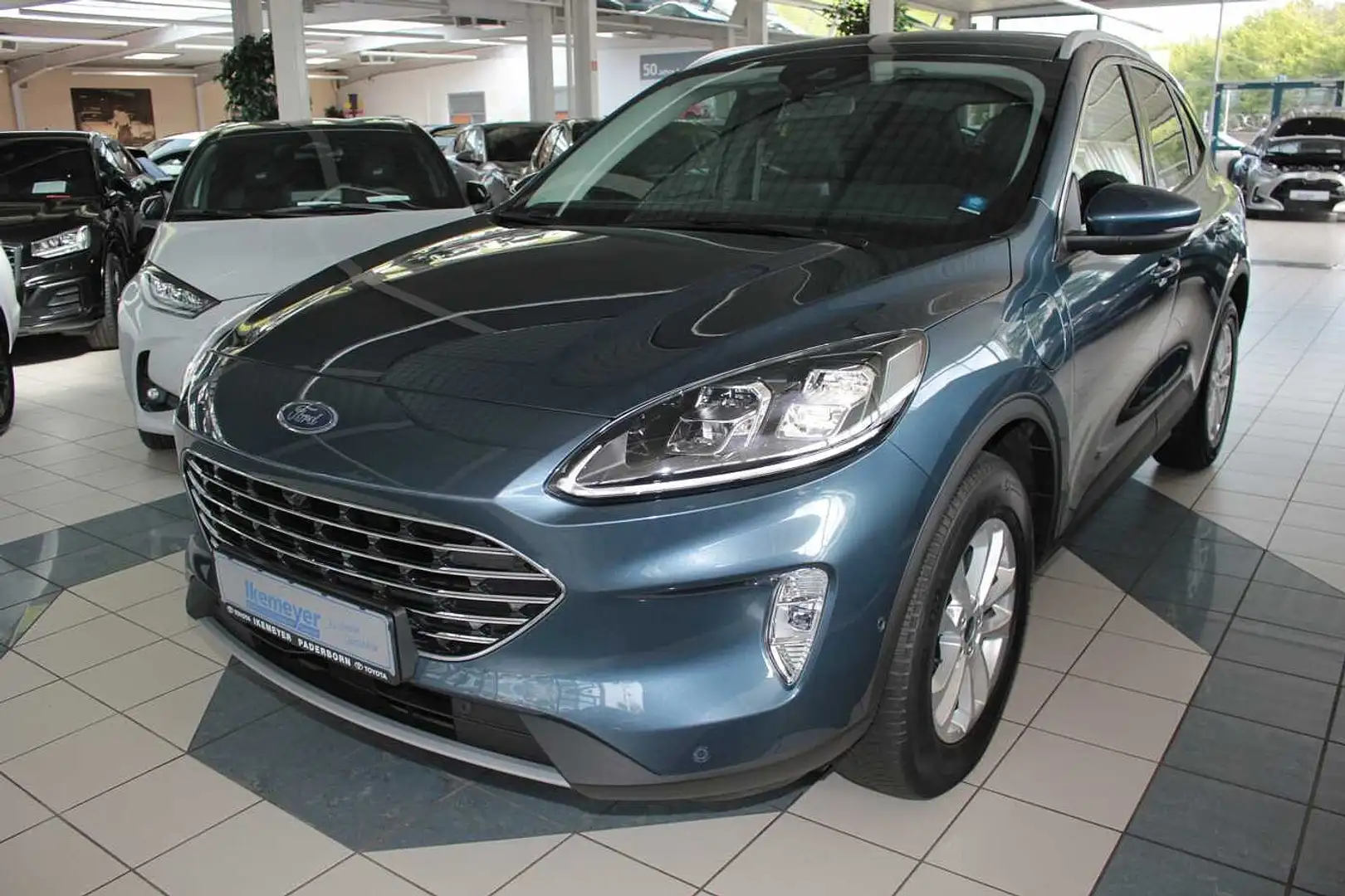 Ford Kuga Plug-in Hybrid 2.5 Duratec PHEV TITANIUM X Bleu - 1