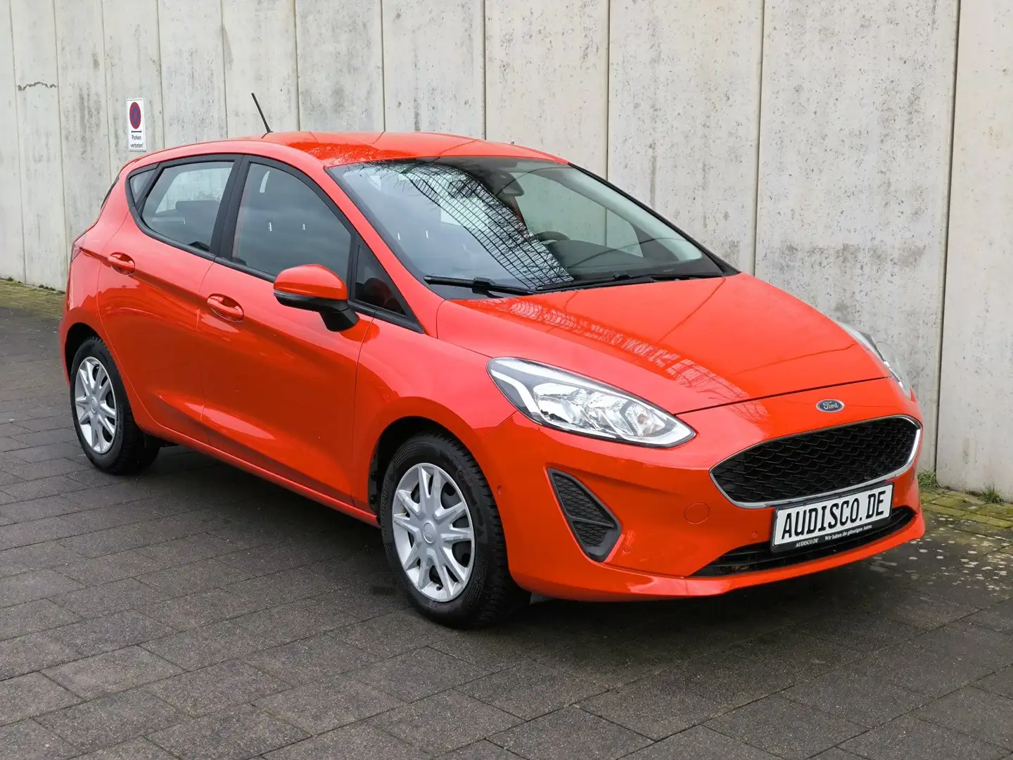 Ford Fiesta 1.5TDCi SpurH R-Cam PDC ZahnriemenNeu Rosso - 1