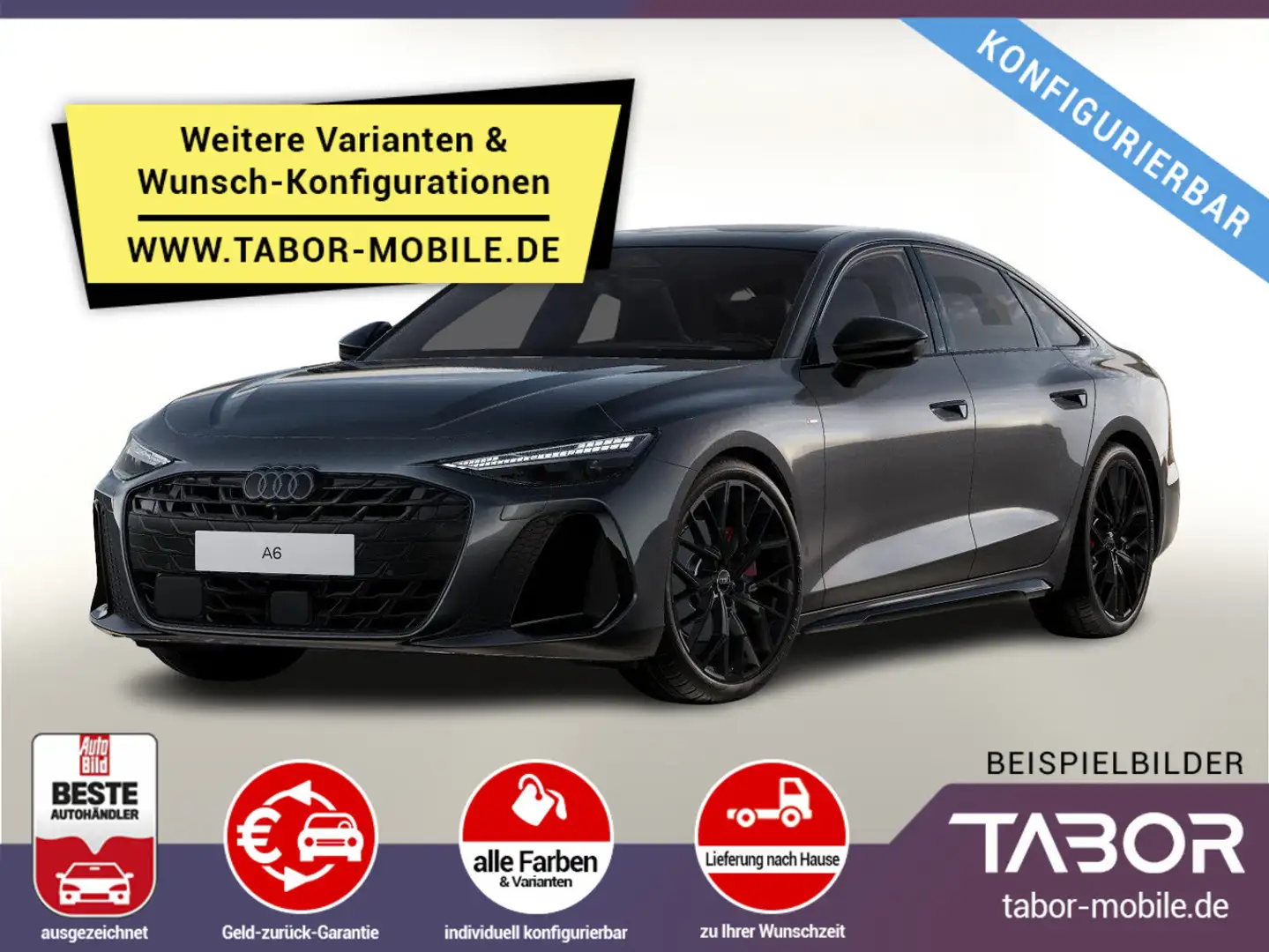Audi A6 Lim TFSI 204 Neues Modell Leder LED SHZ Kam Белый - 1