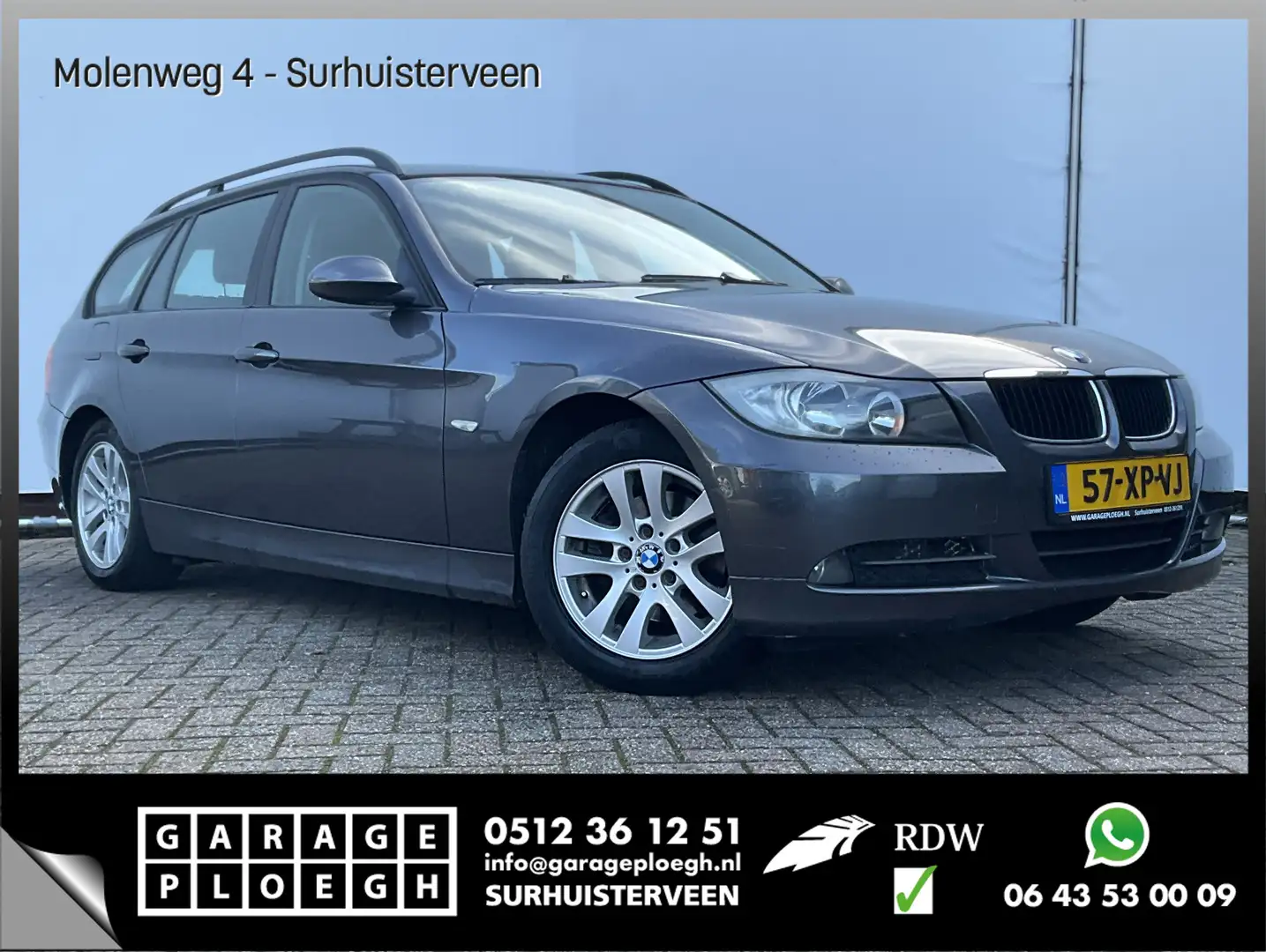 BMW 320 3-serie Touring 320i High Executive Automaat Trekh Grijs - 1