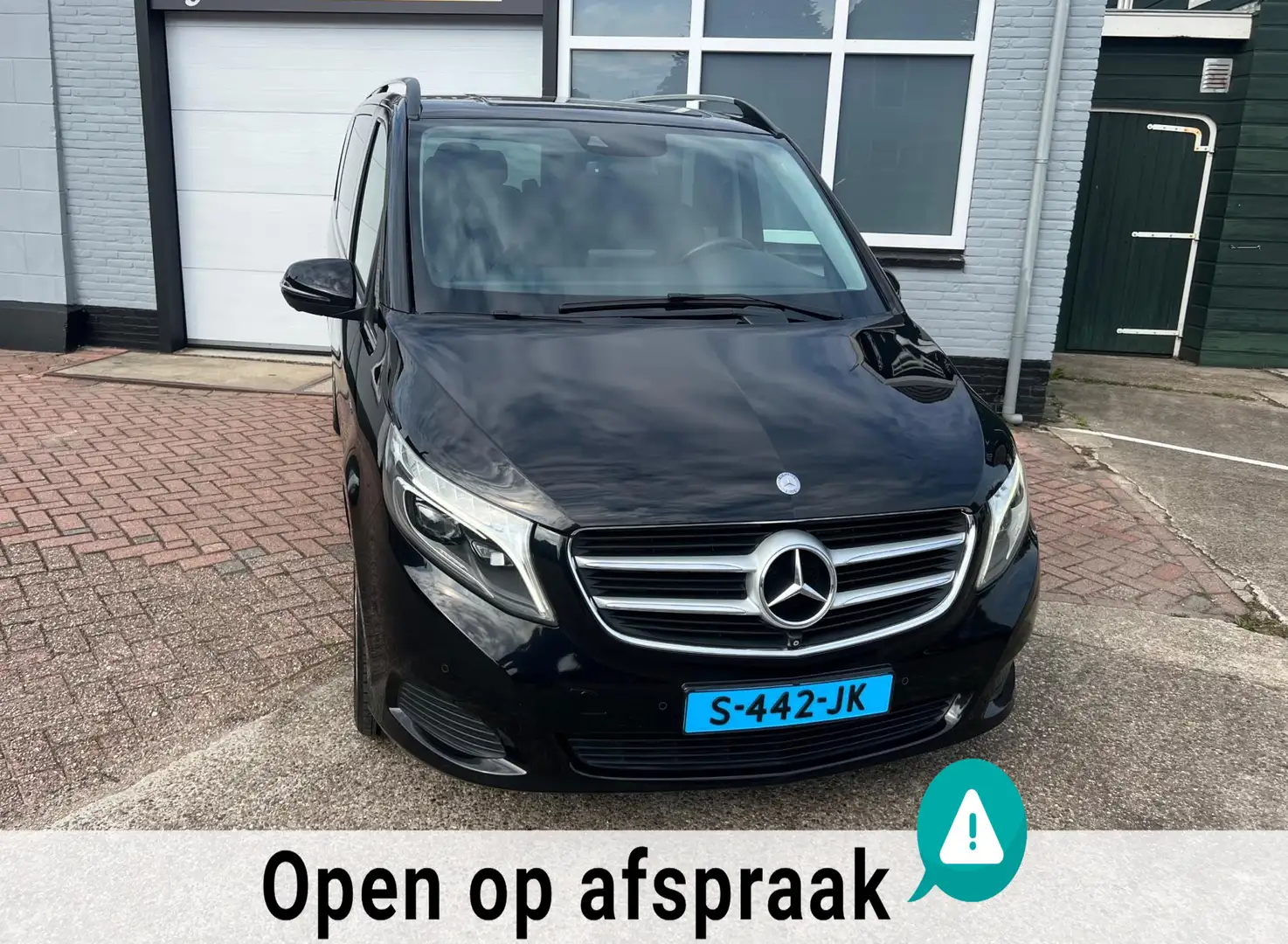 Mercedes-Benz V 220 220d NIEUWE MOTOR! 8/7 Pers TAXI klaar|Burmester|S Zwart - 2