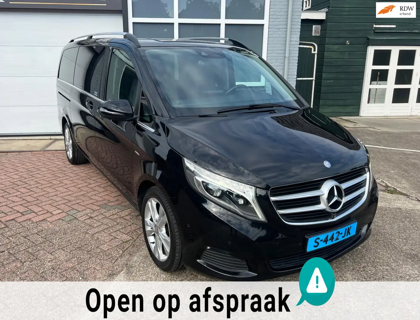 Mercedes-Benz V 220 220d NIEUWE MOTOR! 8/7 Pers TAXI klaar|Burmester|S Zwart - 1