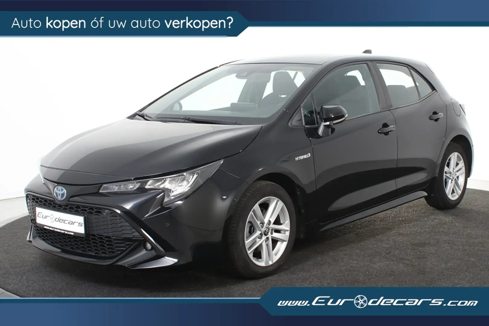 Toyota Corolla 1.8 Hybrid Dynamic *1ste Eigenaar*Navigatie*Parkas Noir - 1