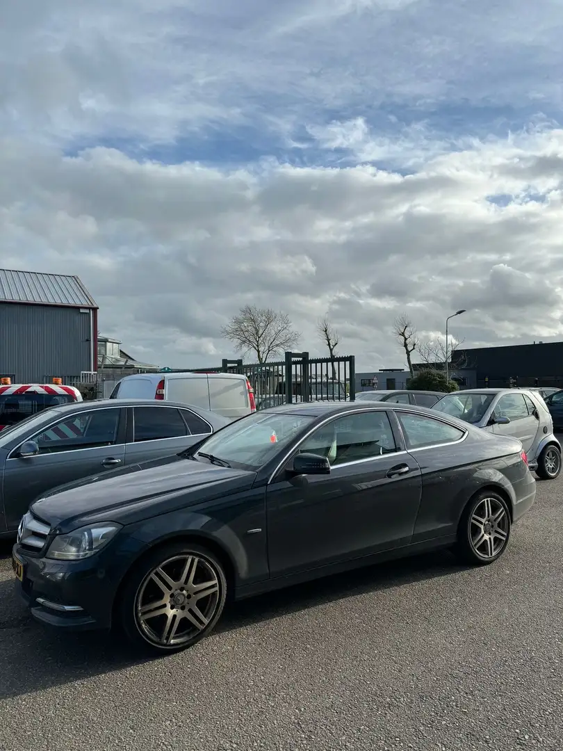 Mercedes-Benz C 220 2.2 CDI Coupe AUT Leder Memory Xenon Zwart - 2