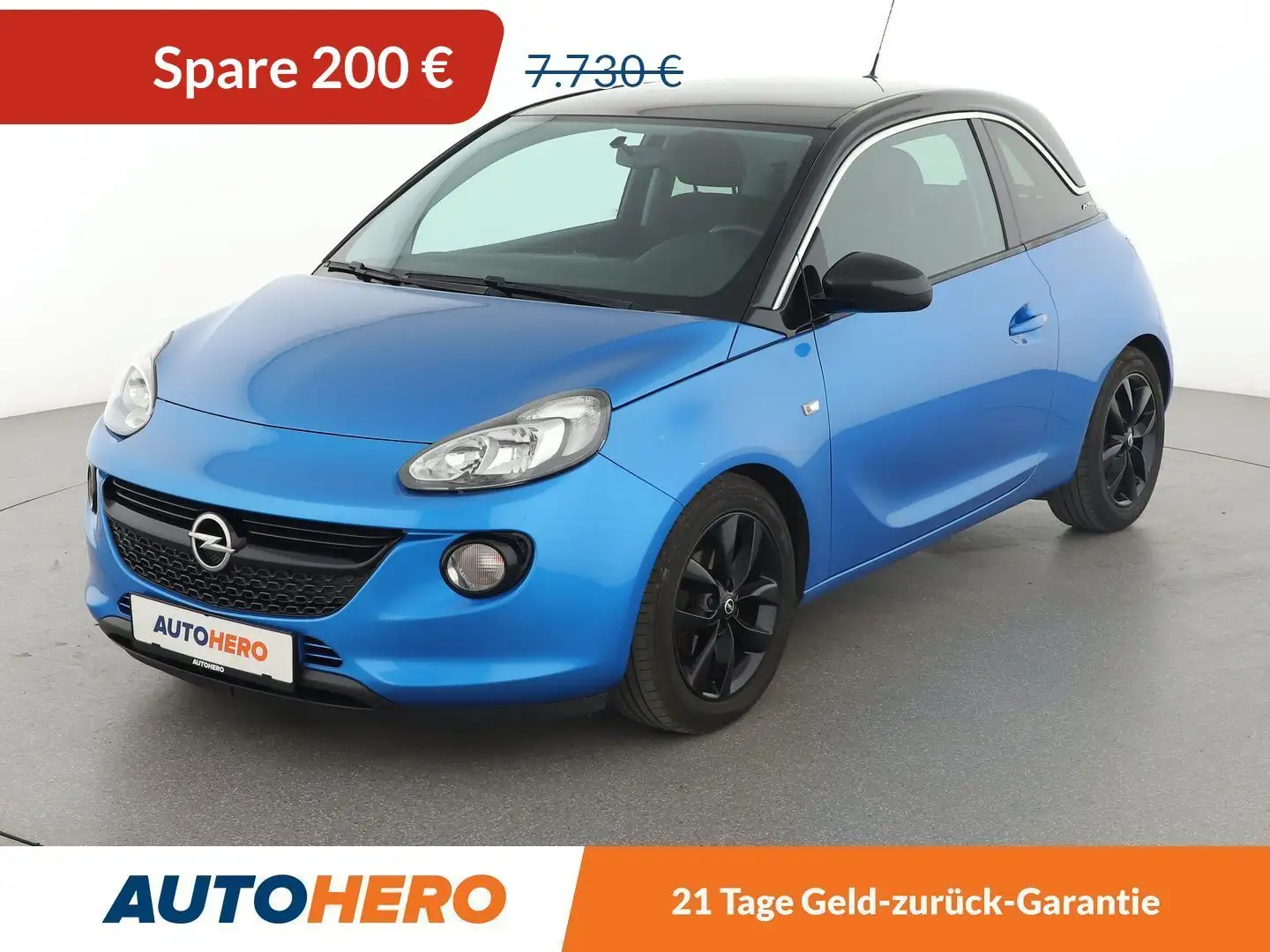 Opel Adam 1.0 Turbo Jam ecoFlex *TEMPO*SHZ*LHZ*ALU*KLIMA* Blau - 1