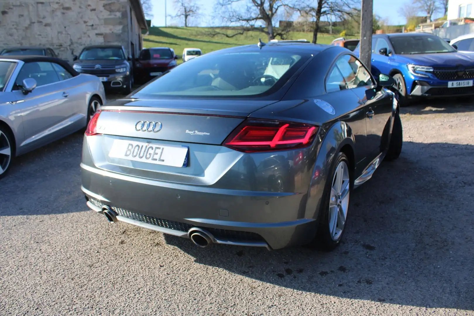 Audi Coupe COUPÉ S-LINE 2L TDI 184 ABS SPORT BOITE 6 GPS 3D R Grey - 2