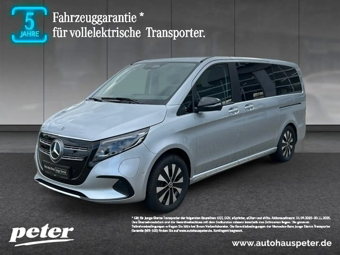 Mercedes-Benz EQV 300 Lang MBUX+LED+KLIMA Plateado - 1