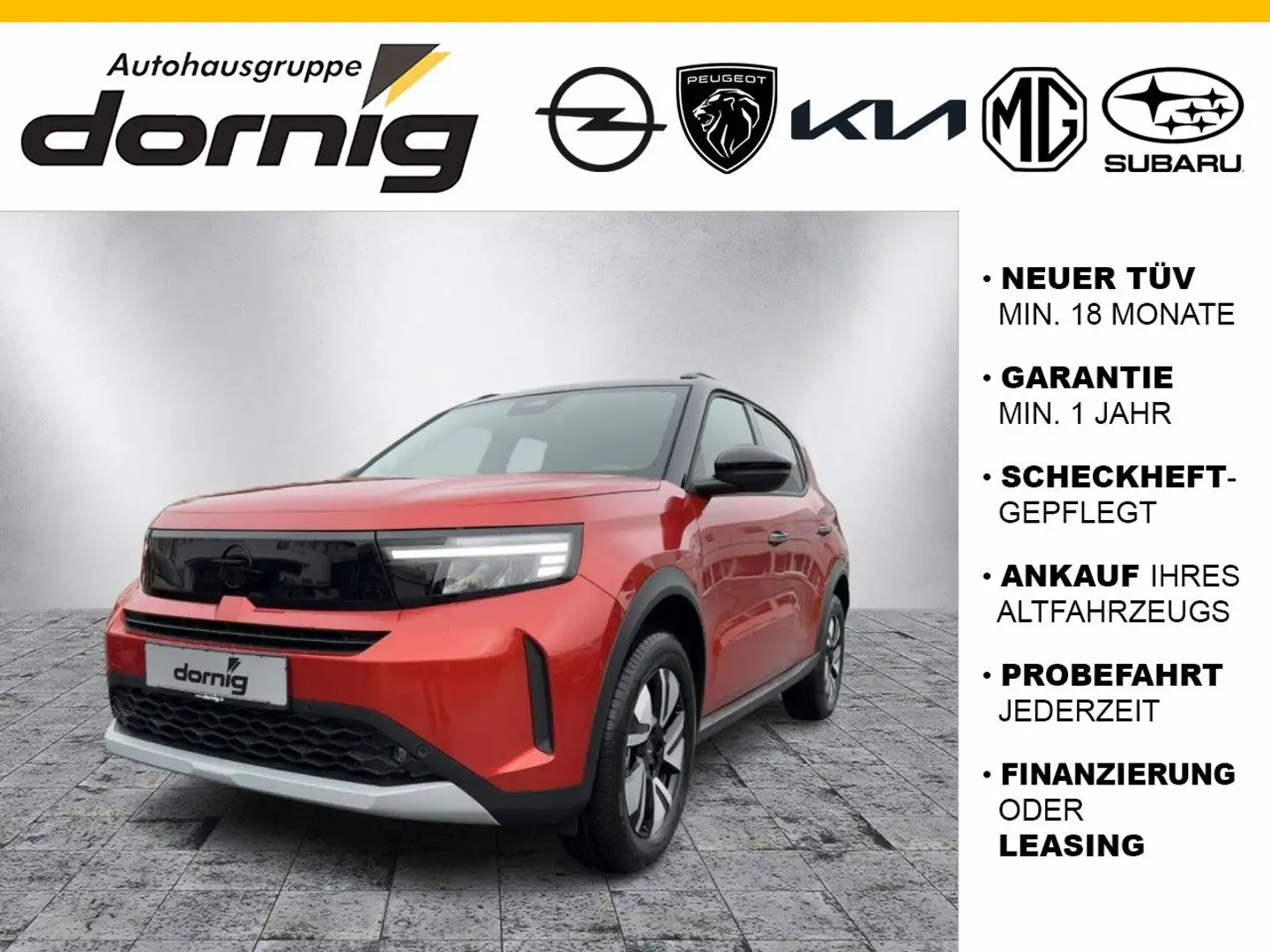 Opel Frontera GS, LED, Kamera, SHZ, LKRDHZ Orange - 1