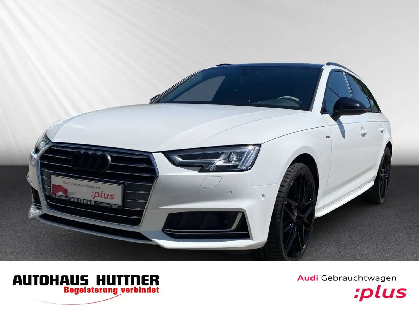 Audi A4 Av. 2.0 TFSI design S line S tr. ACC LED eGD Weiß - 1
