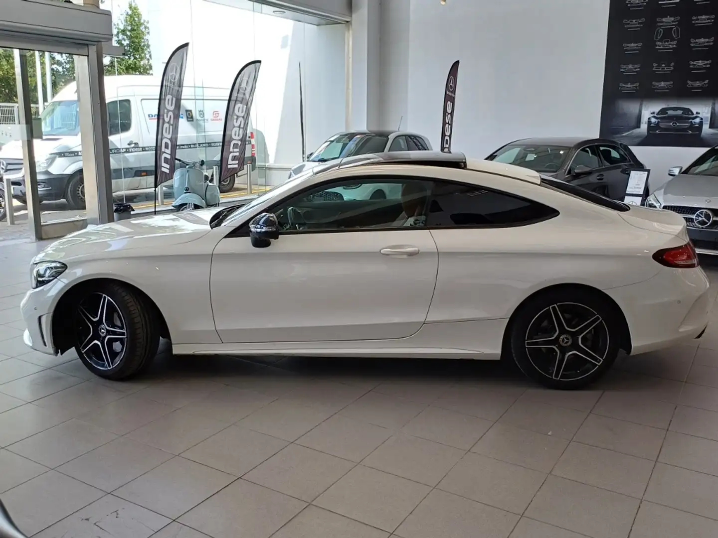 Mercedes-Benz C 220 Coupé 220d 9G-Tronic Blanco - 2