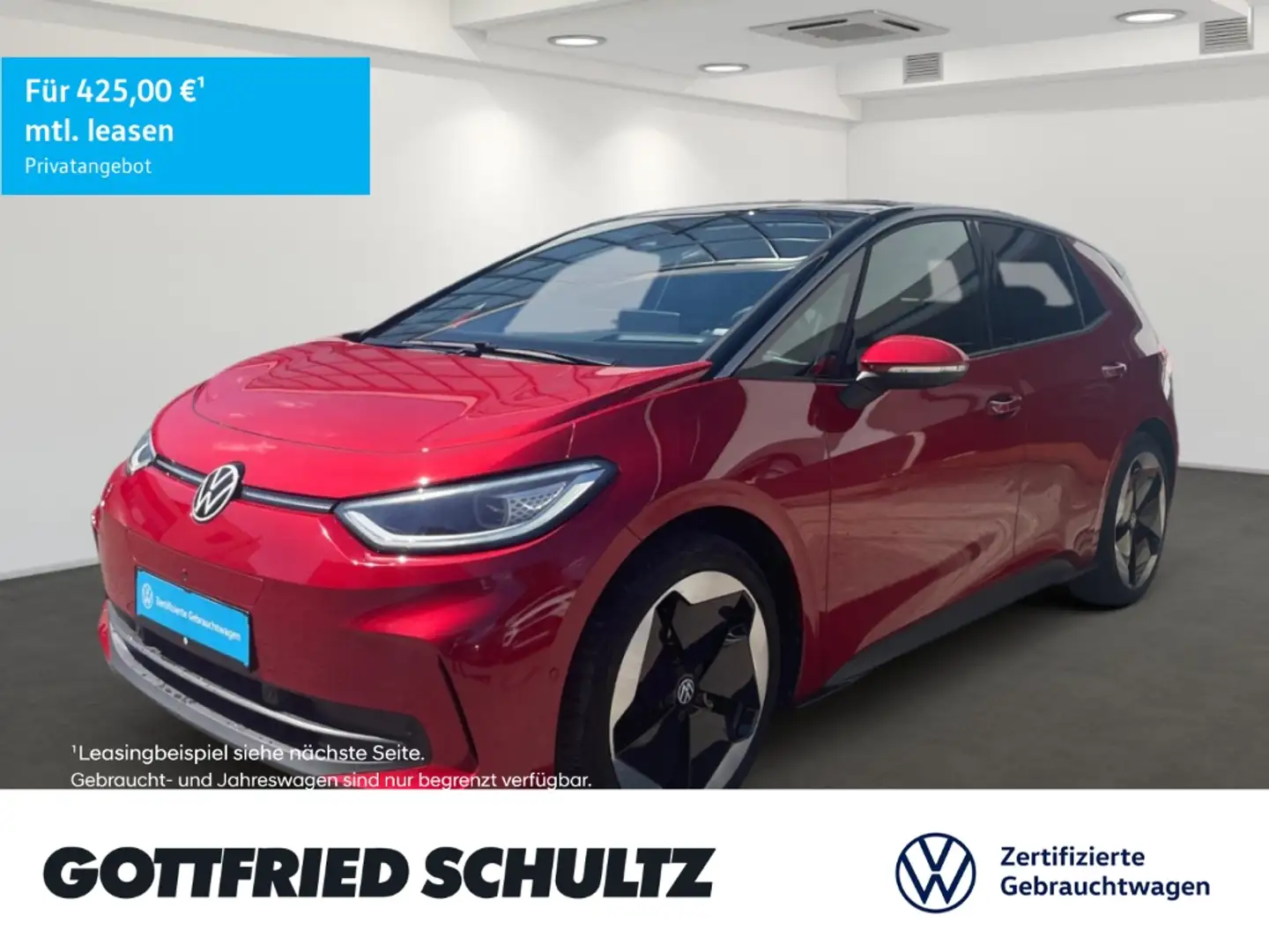 Volkswagen ID.3 LED NAV SHZ EPH DCC APPLE-CARPLAY Pro S 150 kW (4- Rot - 1