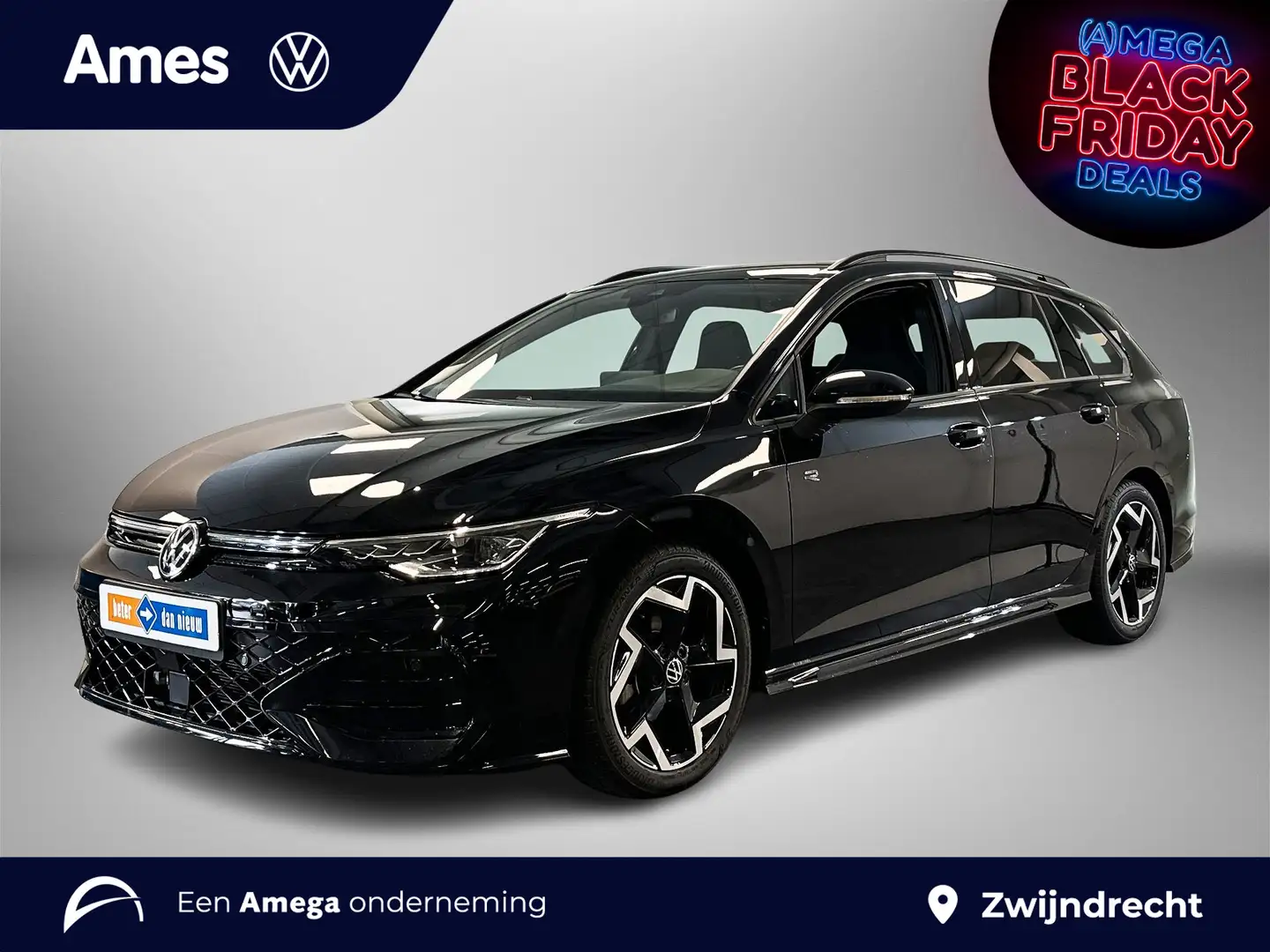 Volkswagen Golf Variant 1.5 eTSI R-Line Edition Noir - 1