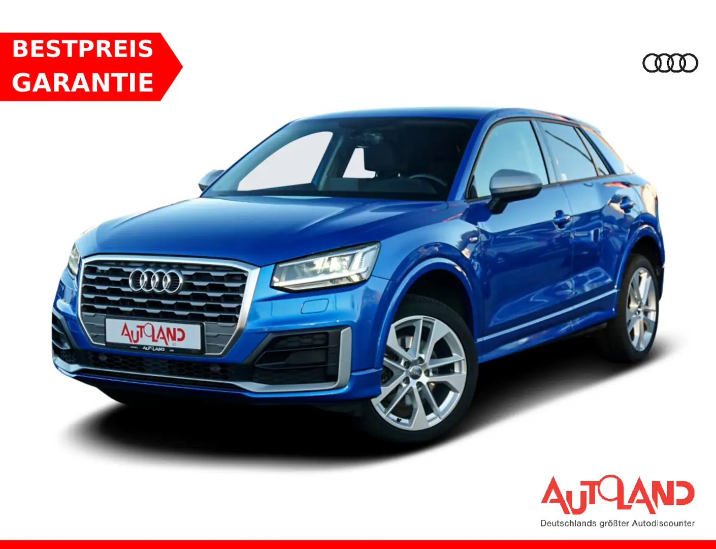 Audi Q2 1.4 TFSI design Standheizung el. Heckklappe Bleu - 1