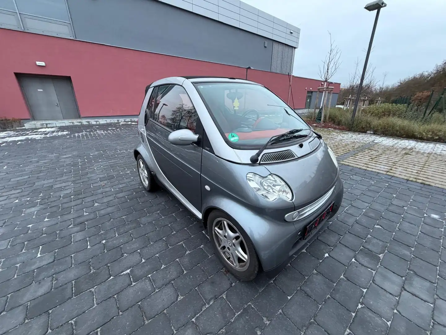 smart forTwo 450 Cabrio-Vollautomatik-Klima Silber - 1