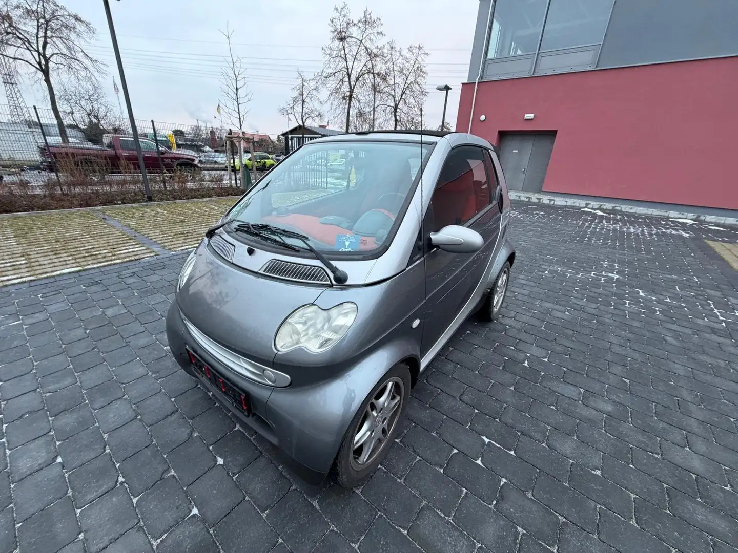 smart forTwo 450 Cabrio-Vollautomatik-Klima Silber - 2
