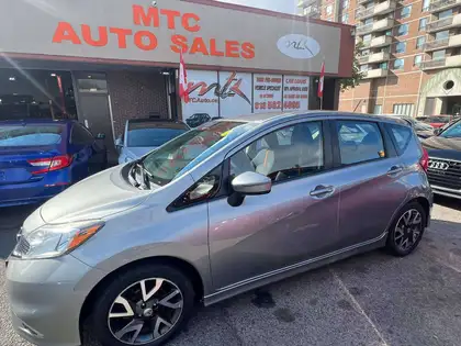 Gray 2015 Nissan Versa Note Hatchback Front-Wheel Drive Automatic