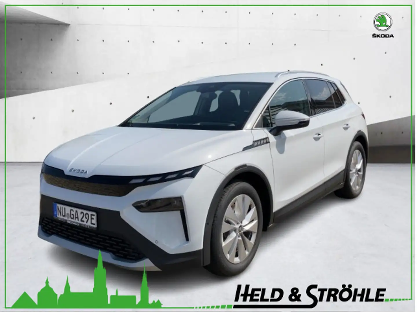 Skoda 85 82 kWh AHK WÄPU AR-HUD MATRIX CANTON Blanco - 1
