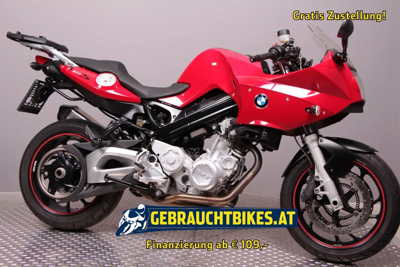 BMW F 800 S ABS, mit Garantie, Teilzahlung möglich! Red - 1