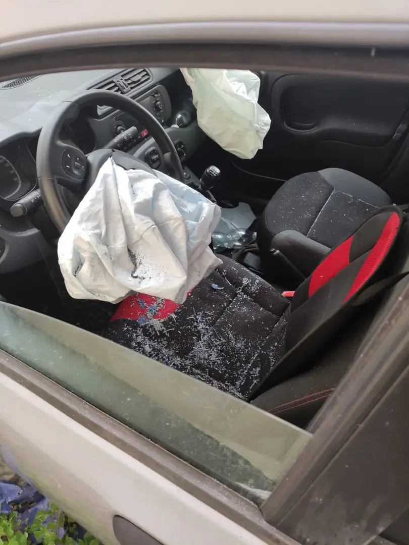 Fiat Panda Panda 1.2 Lounge easypower Gpl 69cv SINISTRATA Grigio - 2