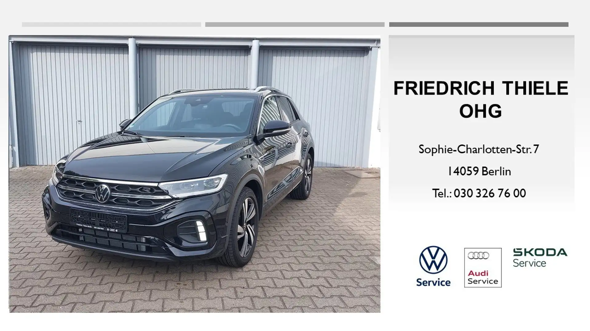 Volkswagen T-Roc 1.5 TSI OPF R-Line 7-Gang DSG/ Anhängekupplung Noir - 1