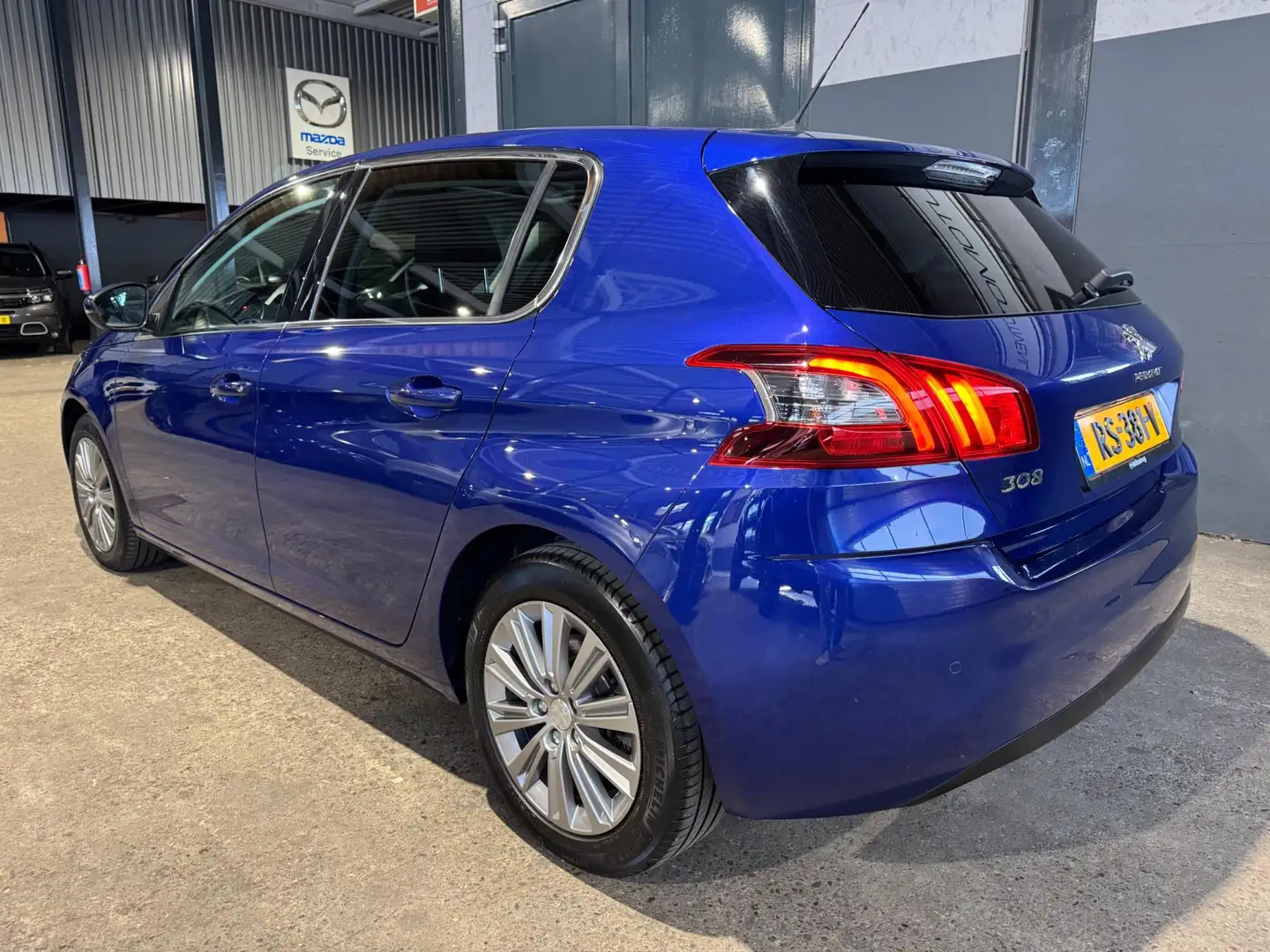 Peugeot 308 1.2 PureTech Allure Panoramadak Navigatie Onderhou Blu/Azzurro - 2