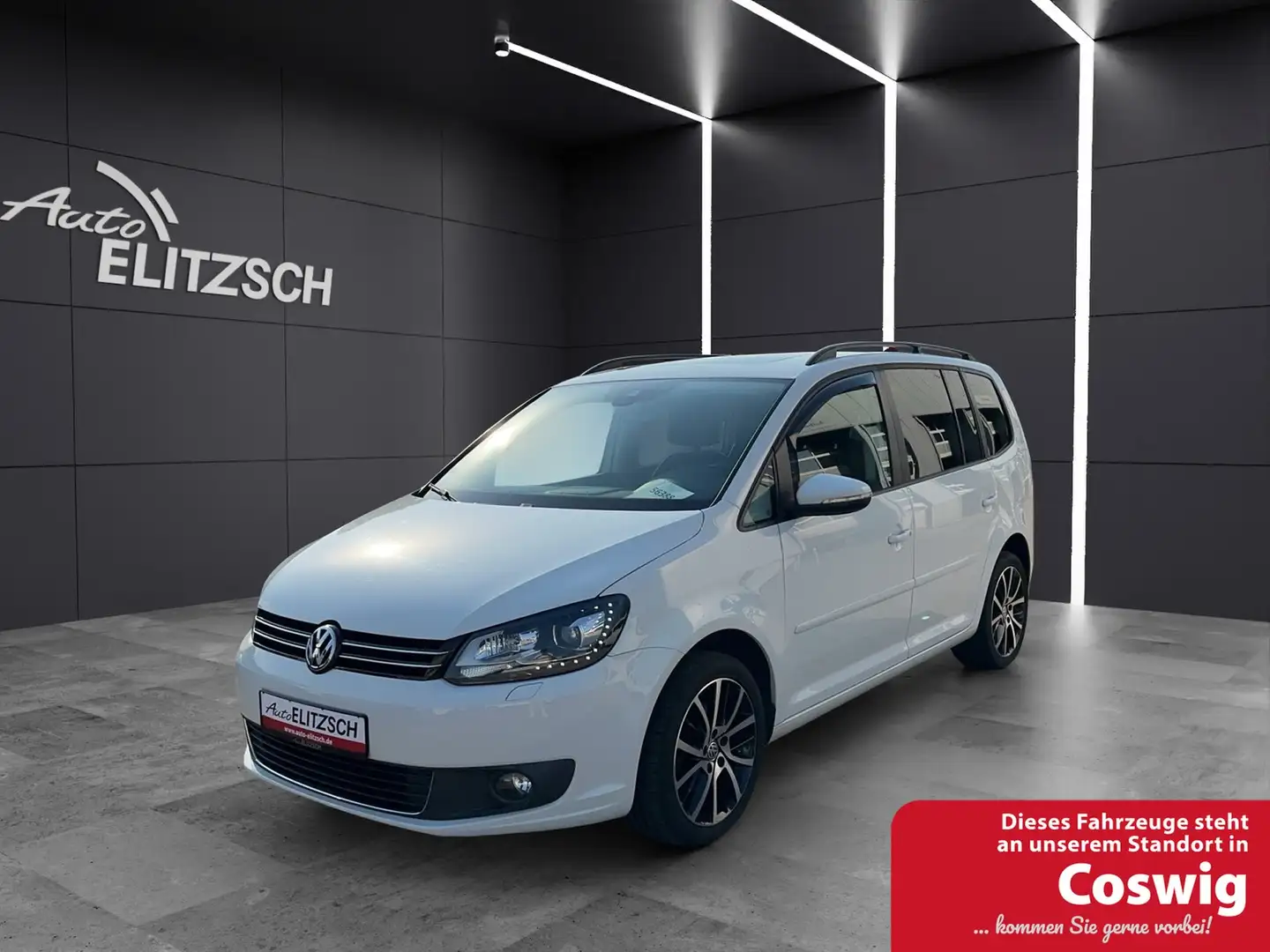 Volkswagen Touran 1.2 TSI Comfortline XENON SHZ PANO REARVIEW KLIMA Weiß - 1