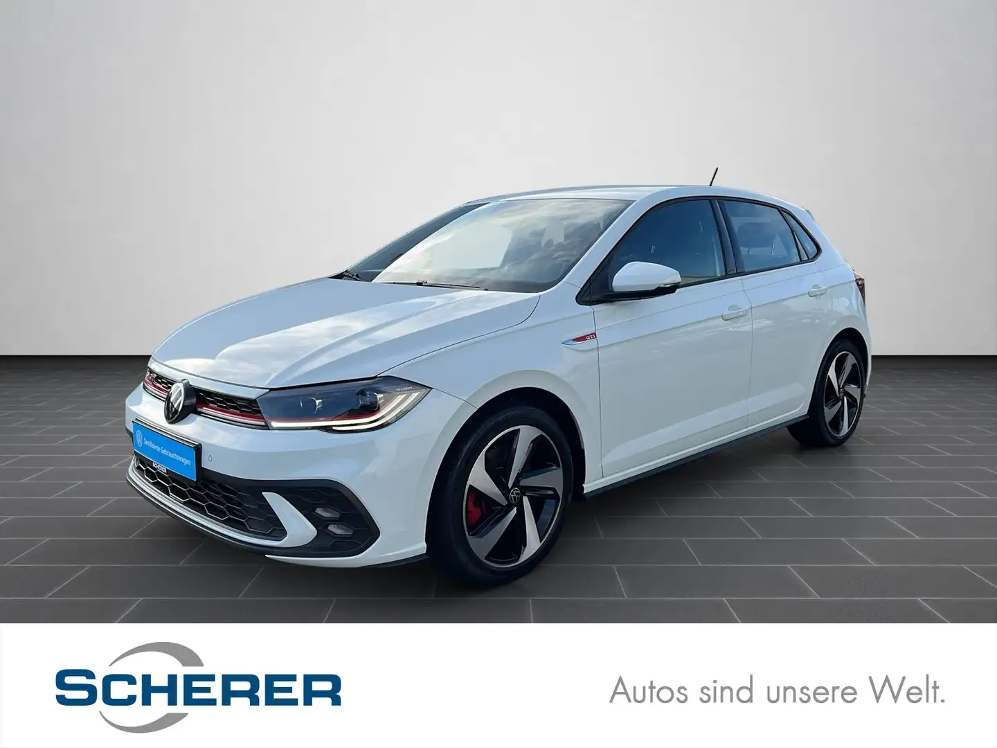Volkswagen Polo 2,0 TSI GTI DSG APP ConnectI/LED/PDC/u.v.m. Weiß - 1