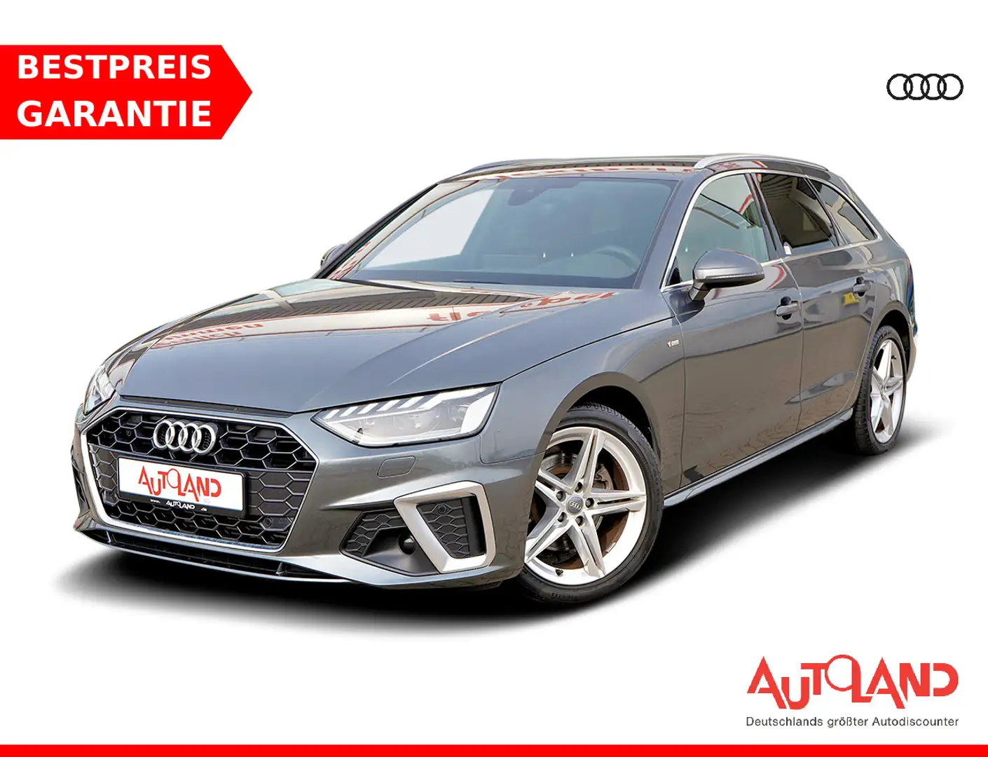 Audi A4 Avant 35 2.0 TFSI S line LED Navi Sitzheizung Grau - 1