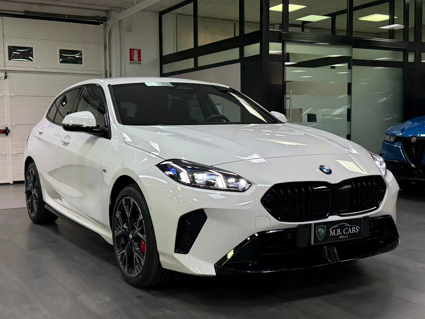 BMW 118 118d MSport auto Bianco - 1