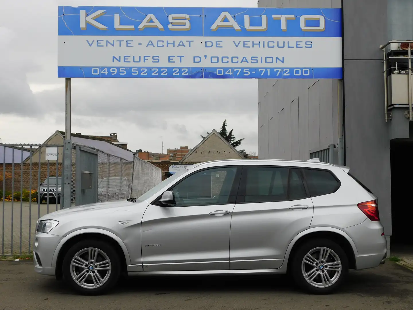 BMW X3 2.0 d xDrive20+PACK M+4X4+CUIR+TOIT PANO Szürke - 2