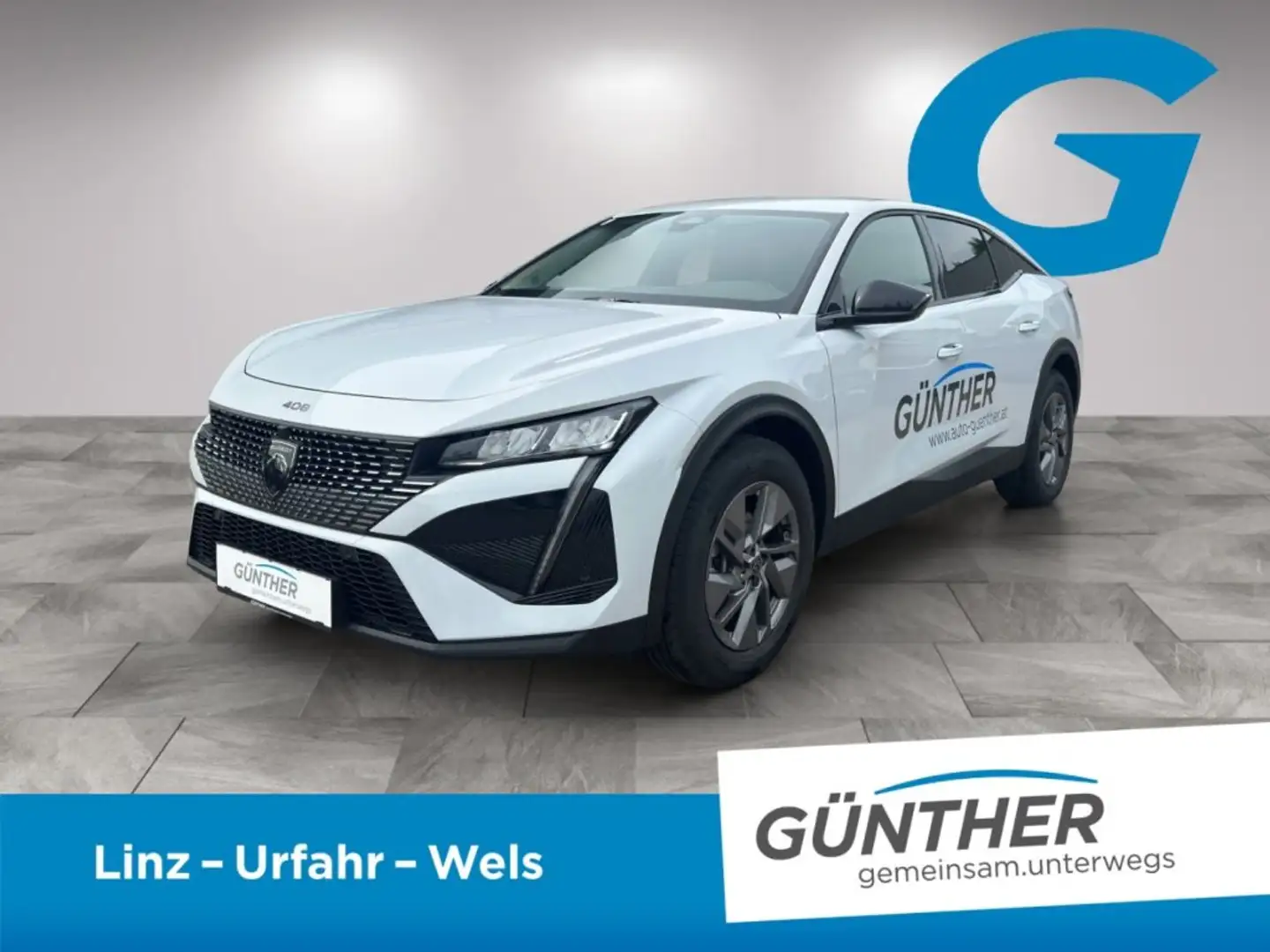 Peugeot 408 ALLURE Hybrid 136 E-DCS6 Wit - 1