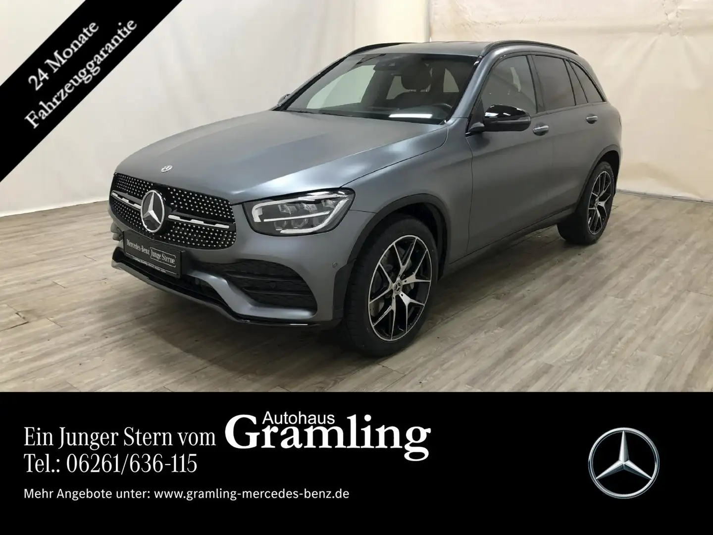 Mercedes-Benz GLC 300 d 4M AMG *NIGHT*Kamera*LED*Spur-Pak*Navi Gris - 1