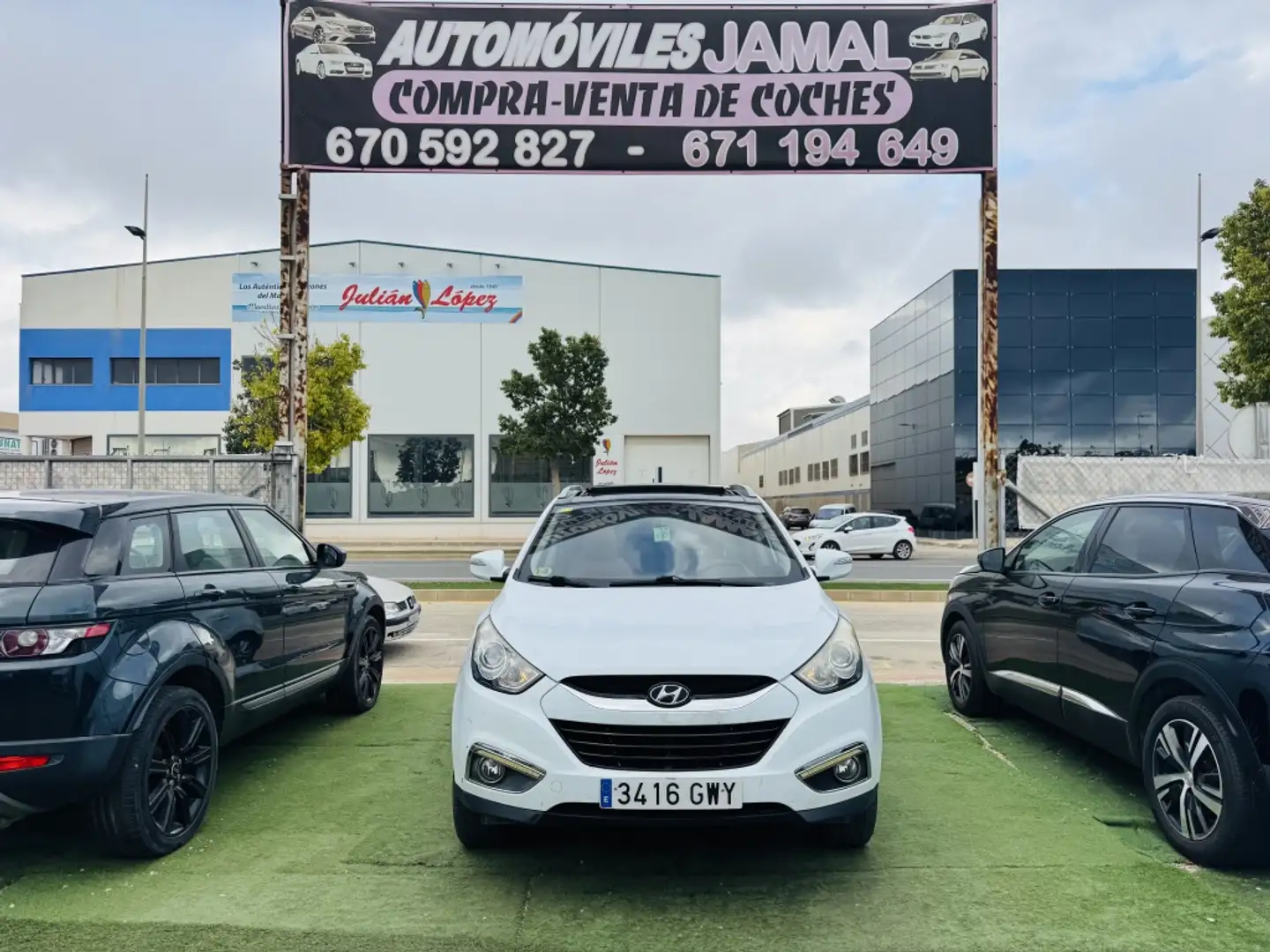Hyundai iX35 2.0CRDI GLS Comfort 4x4 Weiß - 2