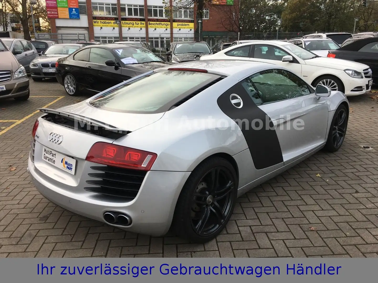 Audi R8 4.2 FSI COUPE R-TRONIC B&O|8x19ZOLL-LM|CARBON Argent - 2