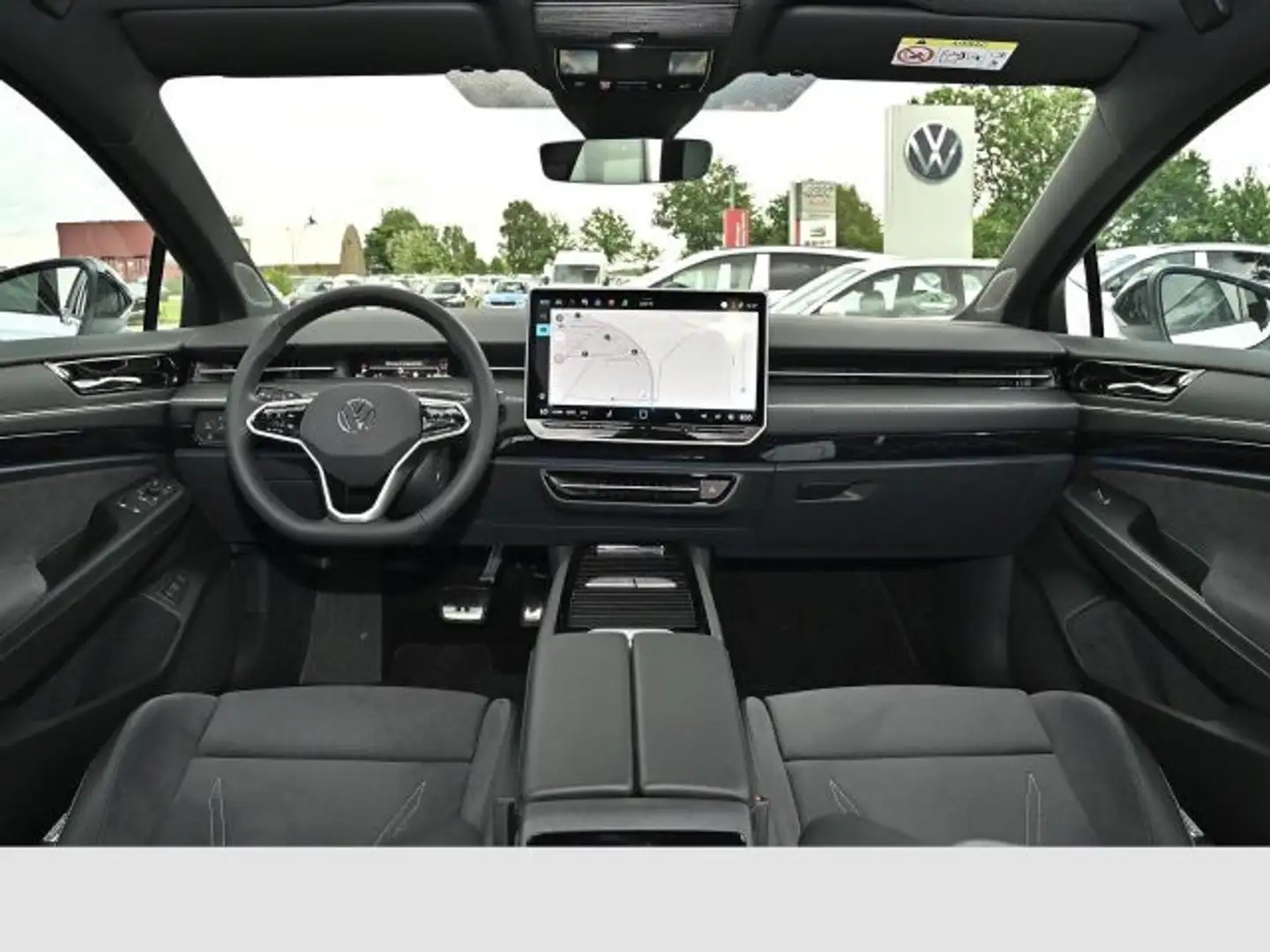 Volkswagen ID.7 Tourer Pro S 1-Gang-Automatik- Navi LED AHK DCC He Zwart - 2